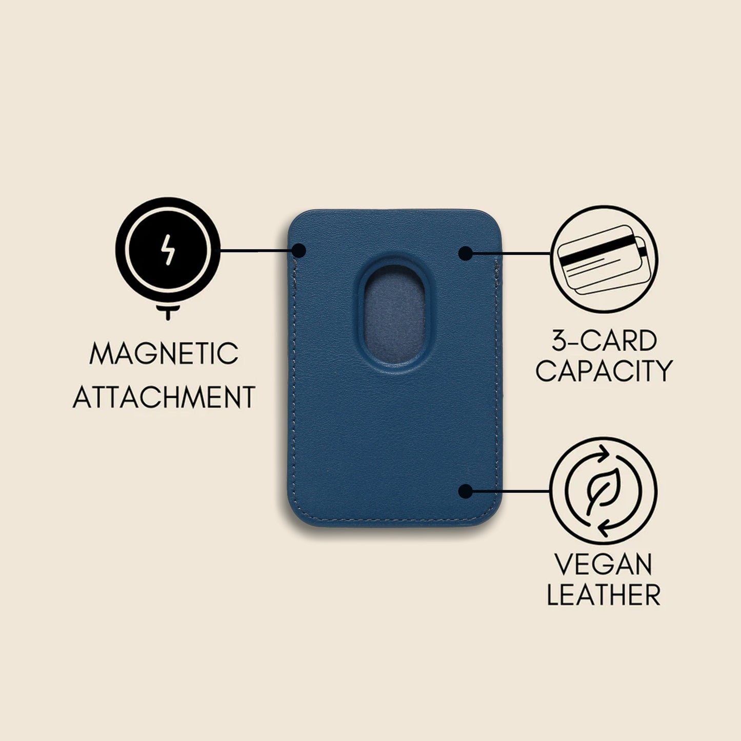 Wāw و MagSafe Card Holder
