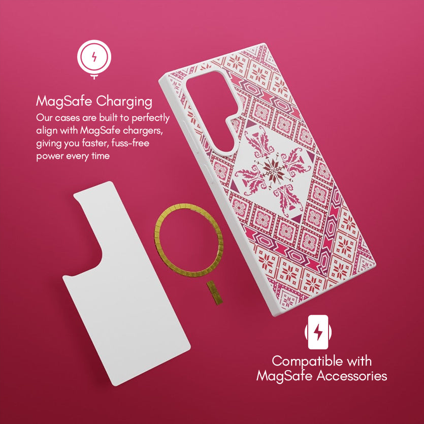 Tatreez Threads Magsafe Samsung Phone Case
