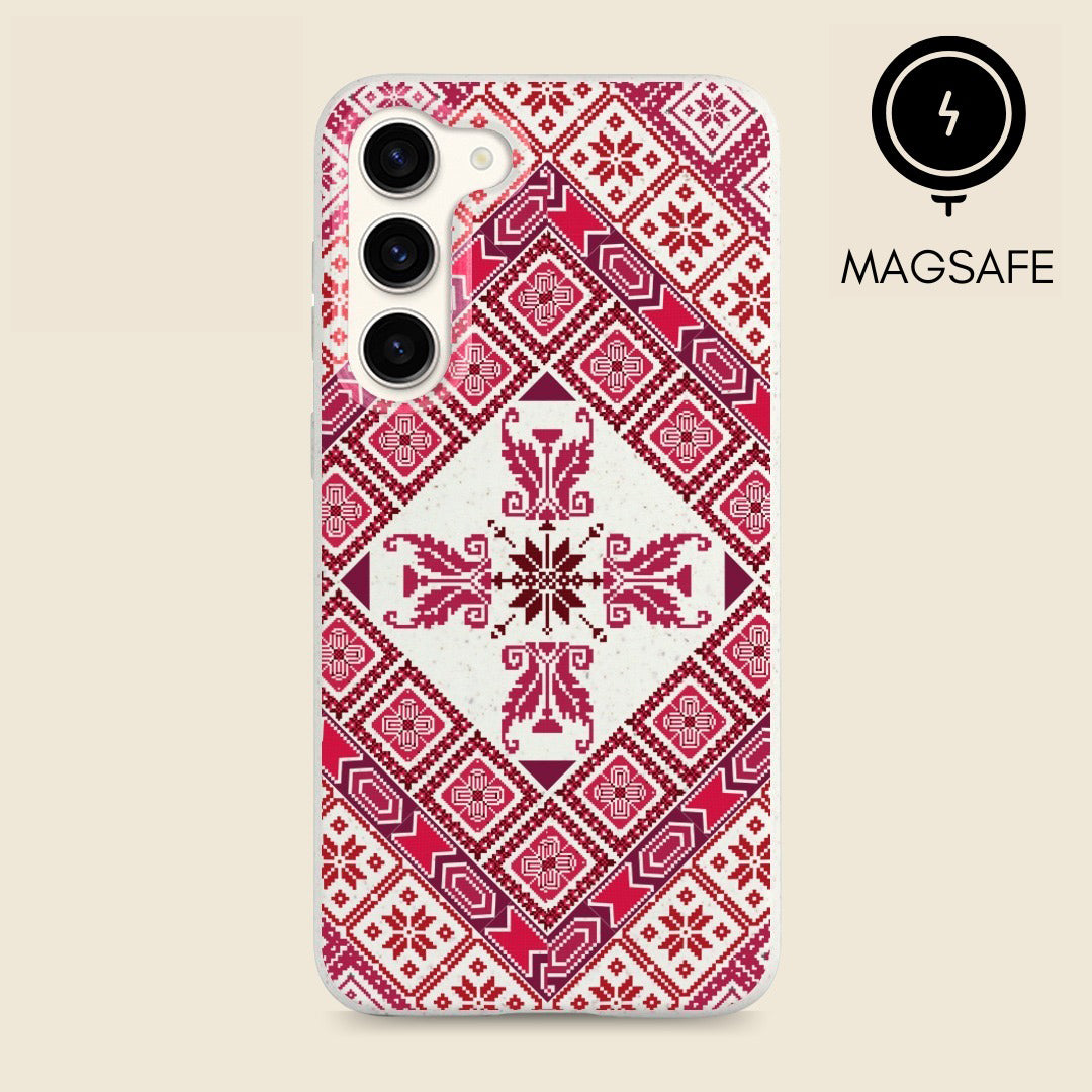 Tatreez Threads Magsafe Samsung Phone Case