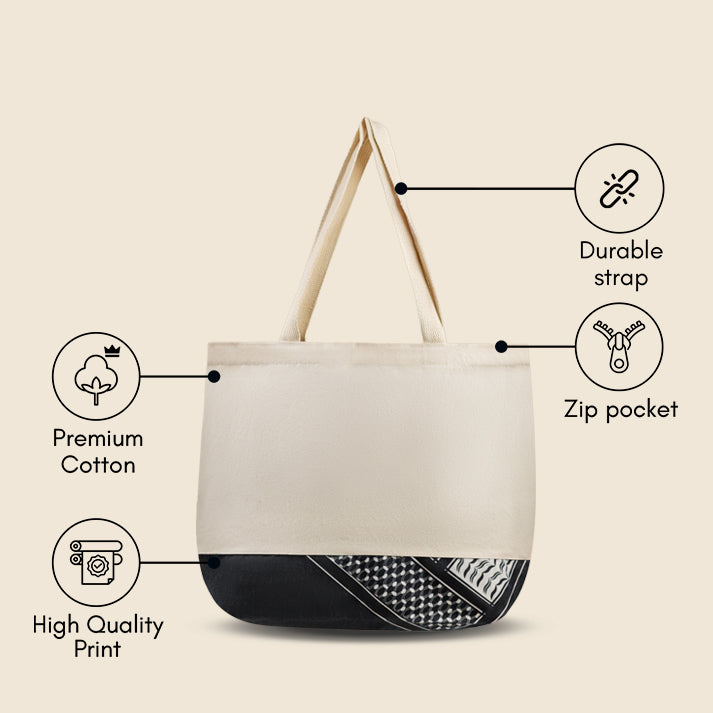 Keffiyeh Tote Bag