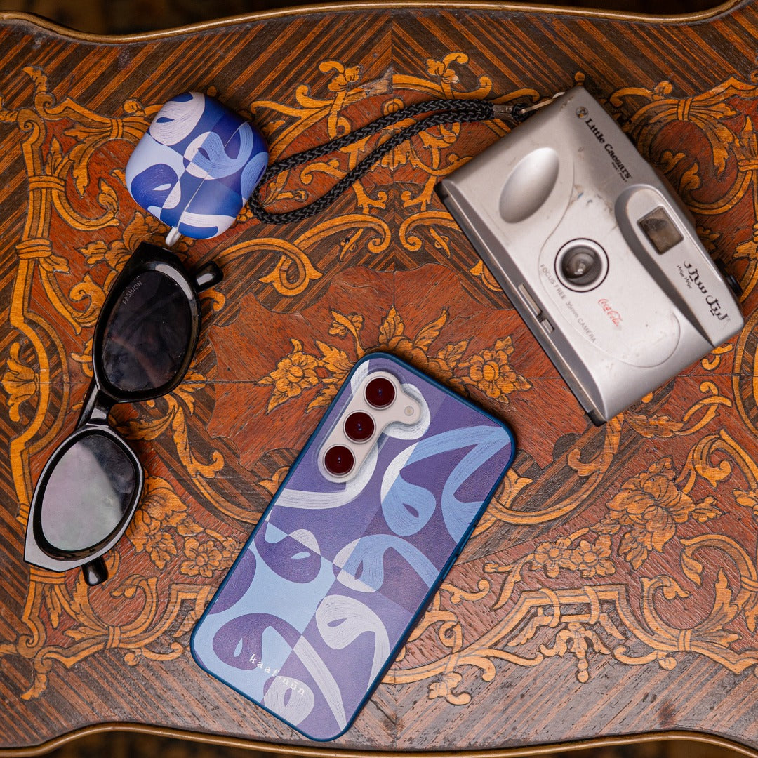 Wāw و Arabic Calligraphy MagSafe Samsung Phone Case
