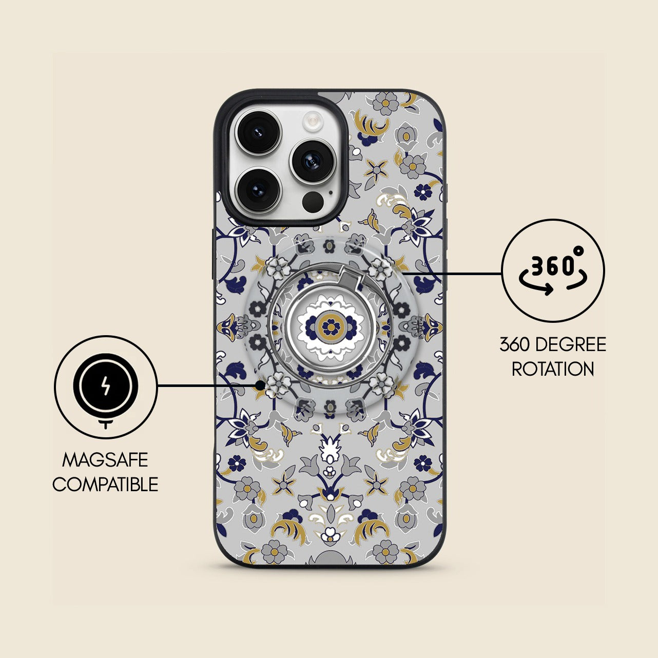 Quba MagSafe Ring Holder