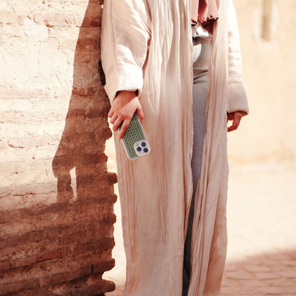 Koutoubia Moroccan Tiles iPhone Case