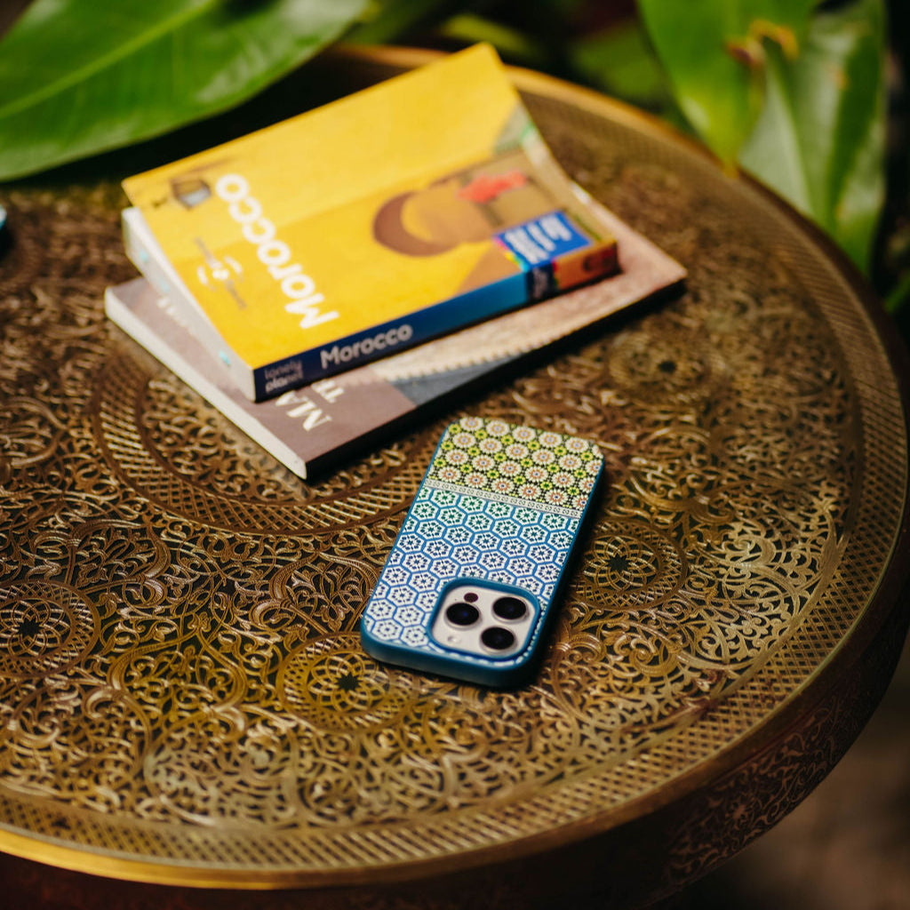 Zellij Moroccan Tiles MagSafe iPhone Case