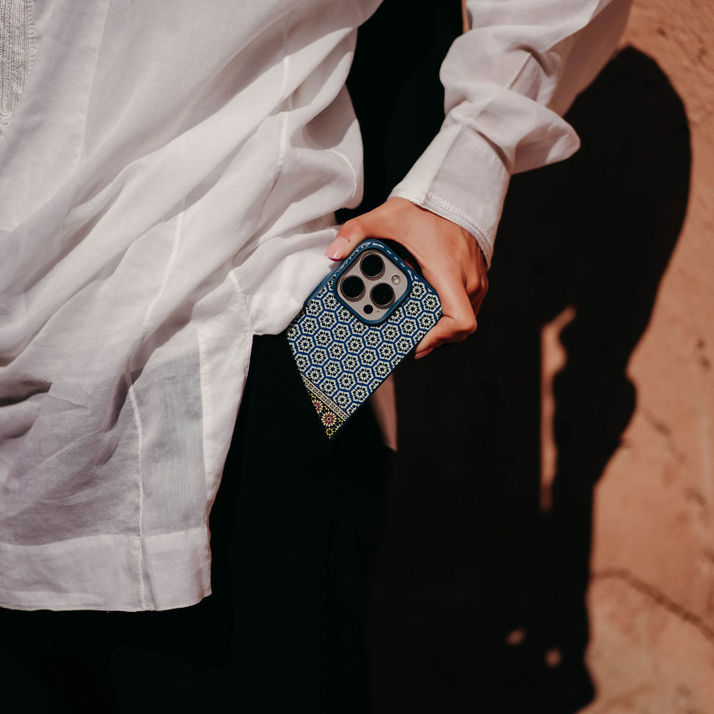 Zellij Moroccan Tiles MagSafe iPhone Case