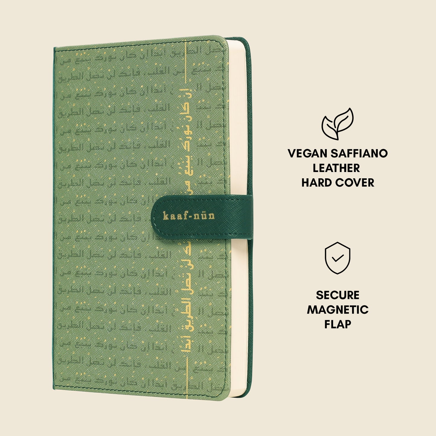 Rumi Calligraphy Leather Notebook