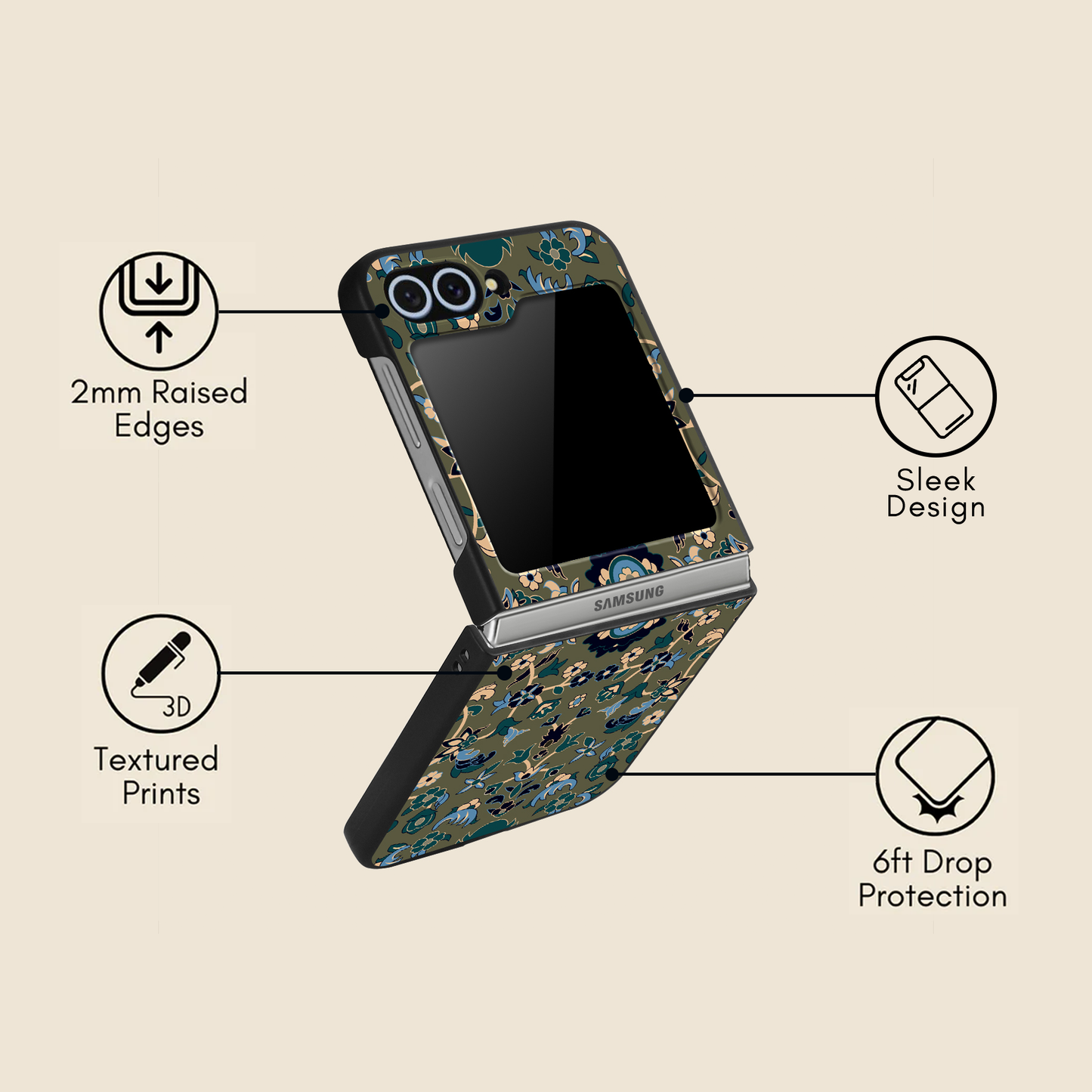 Die geliebte Rawdah Samsung-Handyhülle