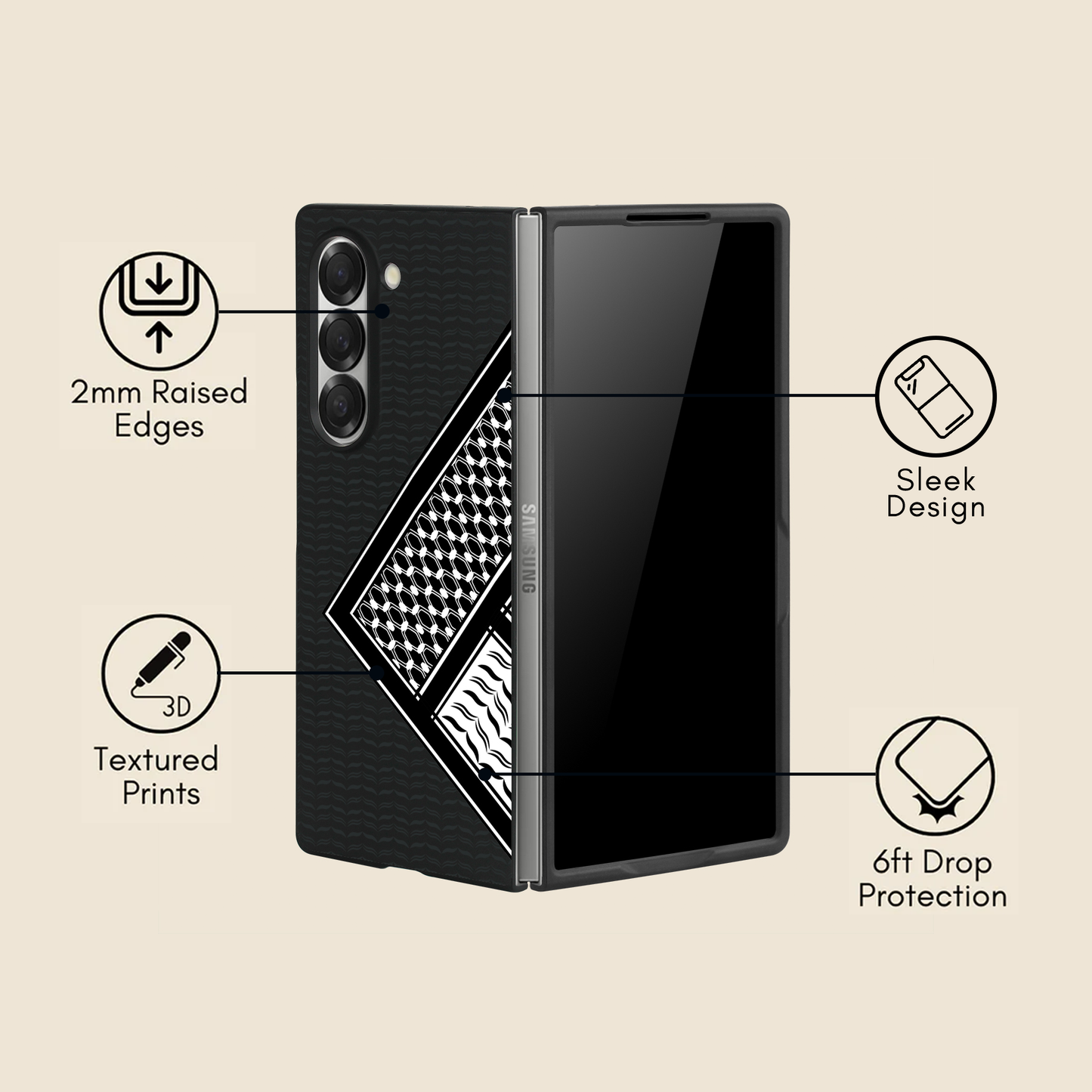 Keffiyeh Samsung Z Series Case