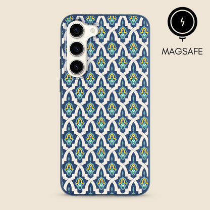 Casablanca Moroccan Tiles MagSafe Samsung Phone Case