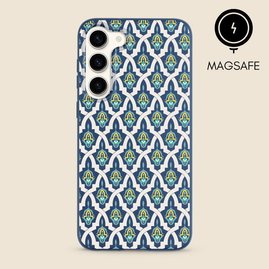 Casablanca Moroccan Tiles MagSafe Samsung Phone Case