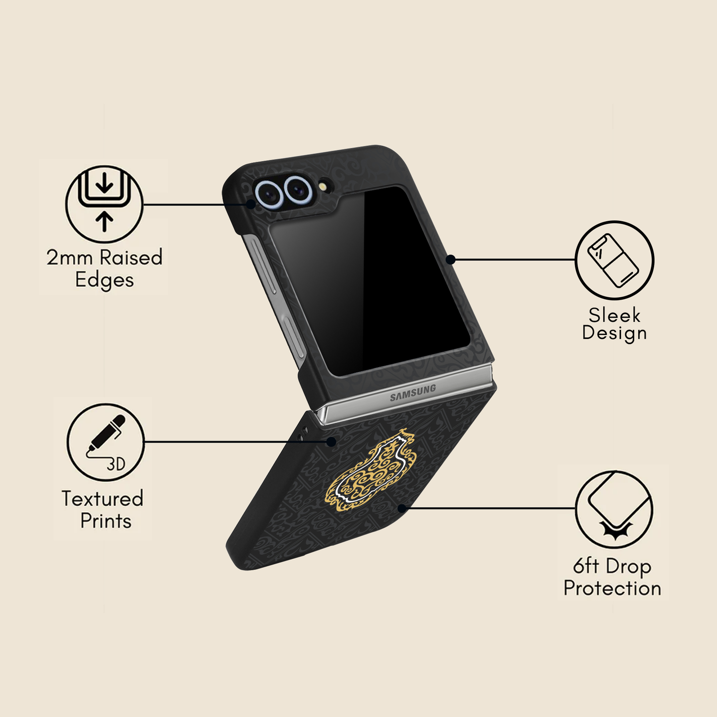 The Epicentre Kiswa Samsung Z Series Case