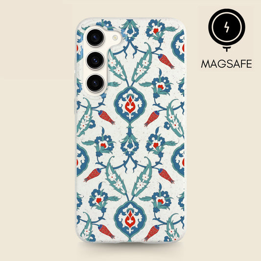 Ottoman Gardens Floral Magsafe Samsung Phone Case