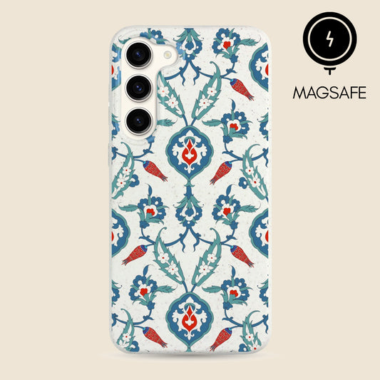 Ottoman Gardens Floral Magsafe Samsung Phone Case