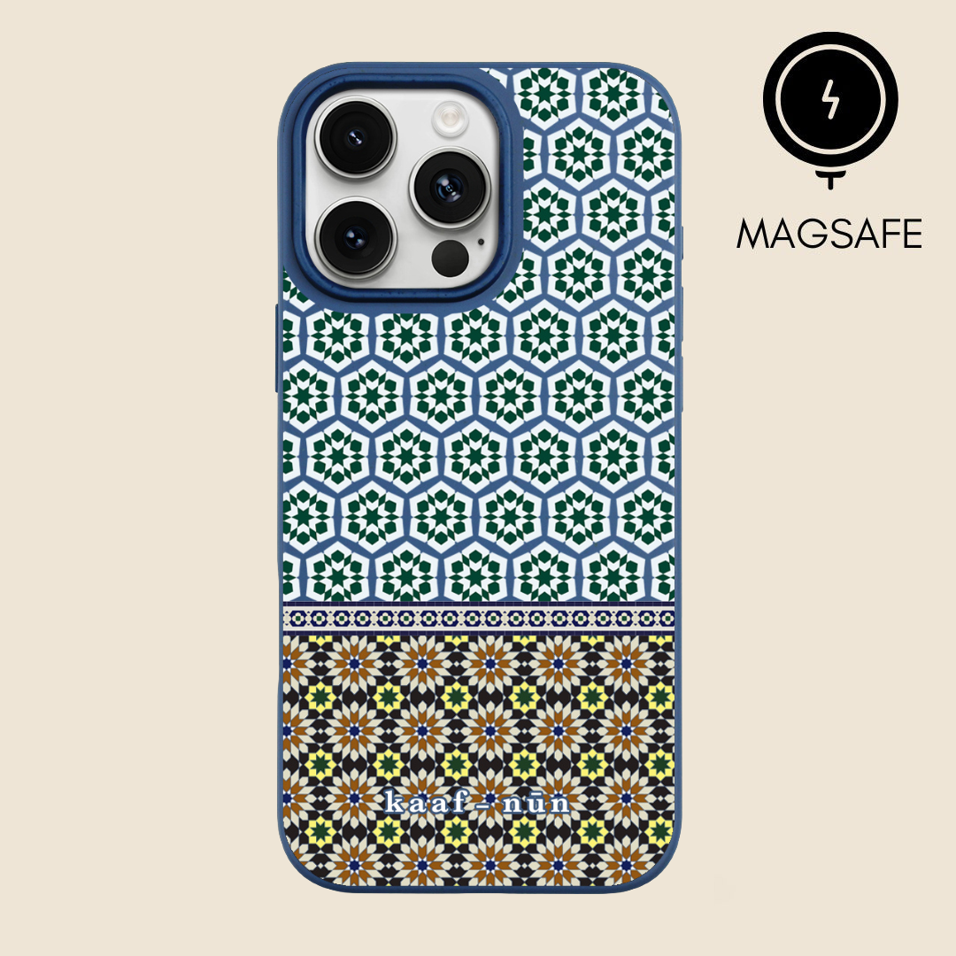 Zellij Moroccan Tiles Magsafe iPhone Case
