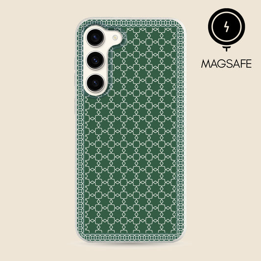 Koutoubia Moroccan Tiles MagSafe Samsung Phone Case
