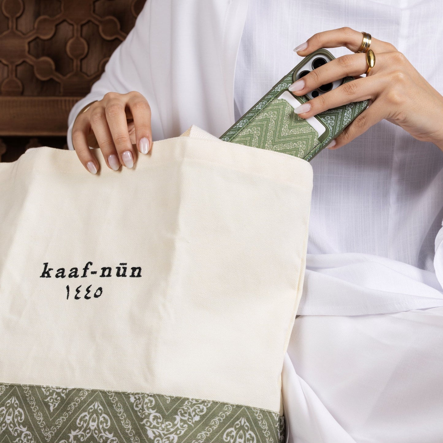 Madinah Kiswa Tote Bag
