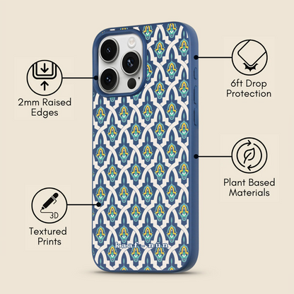 Casablanca Moroccan Tiles iPhone Case