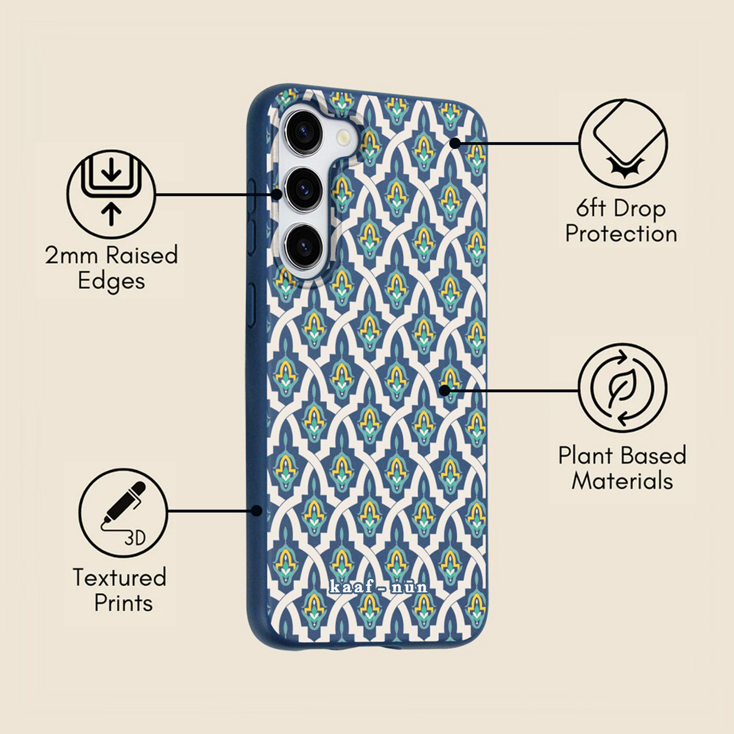 Casablanca Moroccan Tiles Samsung Phone Case