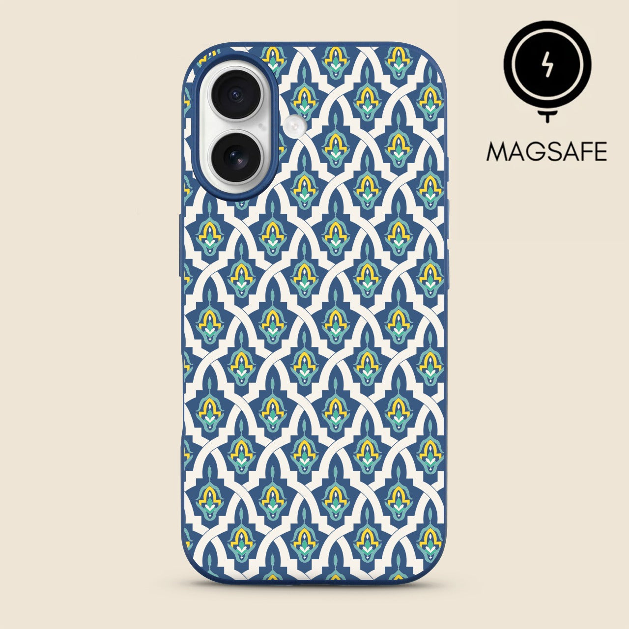 Casablanca Moroccan Tiles MagSafe iPhone Case