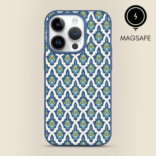 Casablanca Moroccan Tiles MagSafe iPhone Case