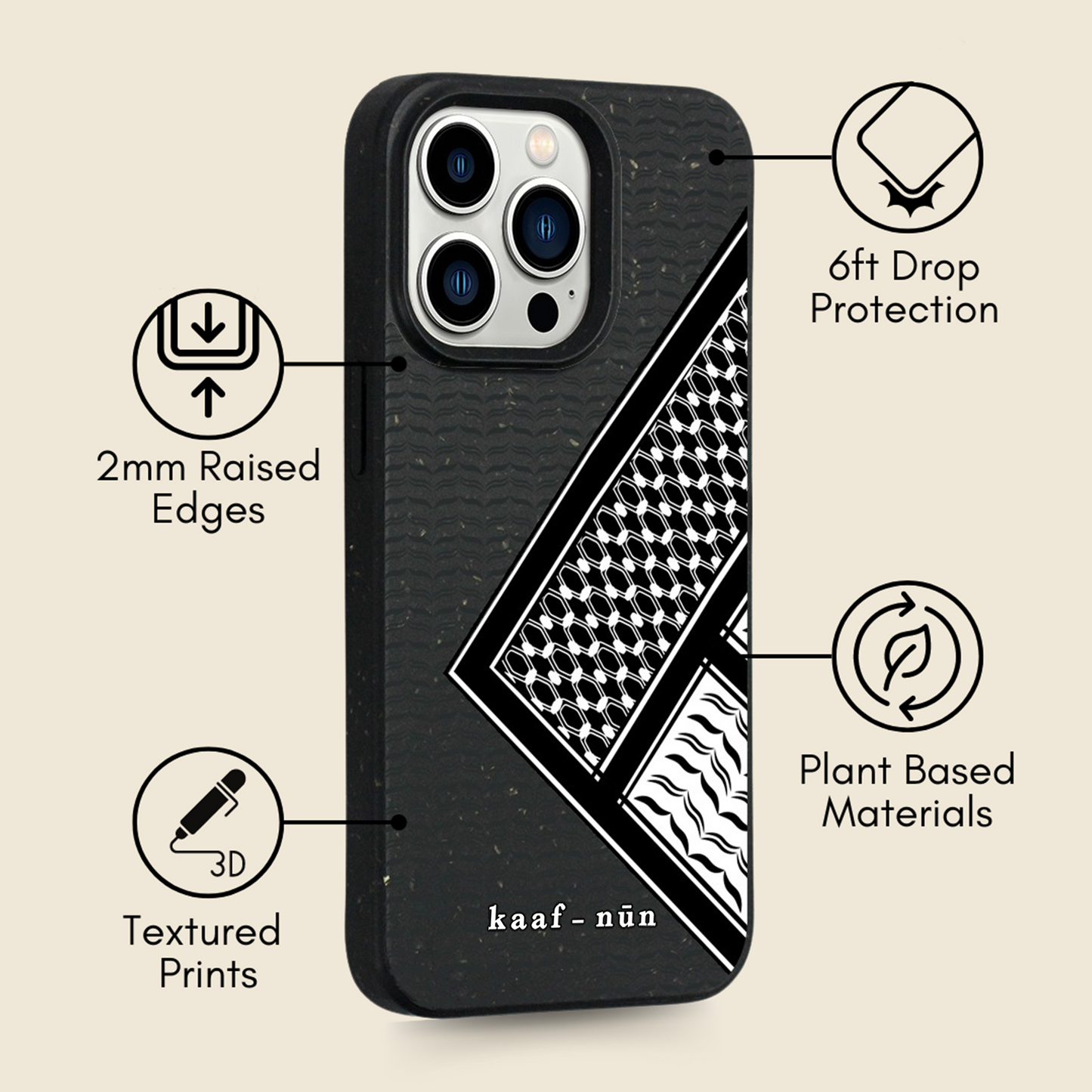 Keffiyeh Magsafe iPhone Case