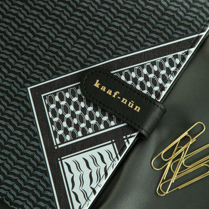 Keffiyeh Leather Notebook