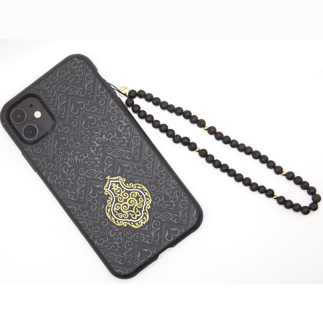 Black Phone Tasbeeh/Charm Accessory