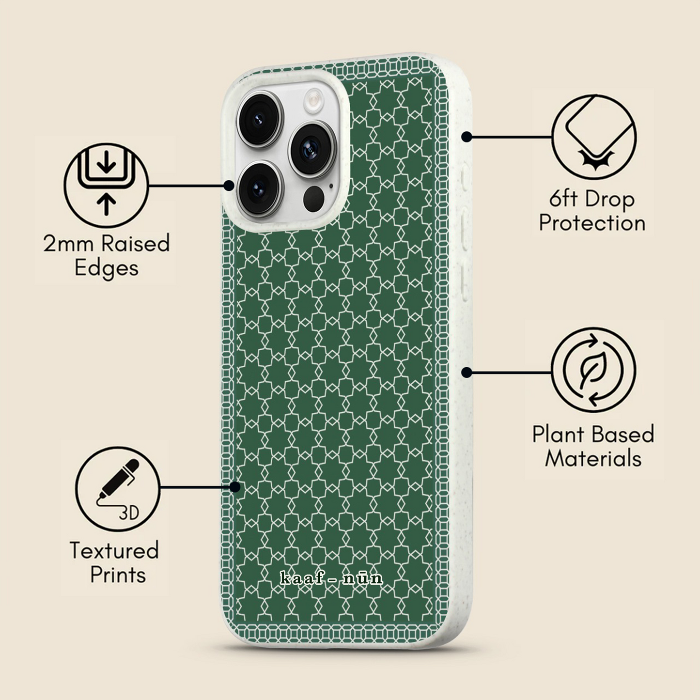 Koutoubia Moroccan Tiles iPhone Case