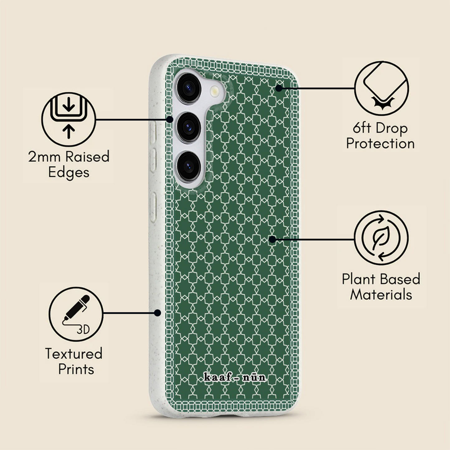 Koutoubia Moroccan Tiles Samsung Phone Case