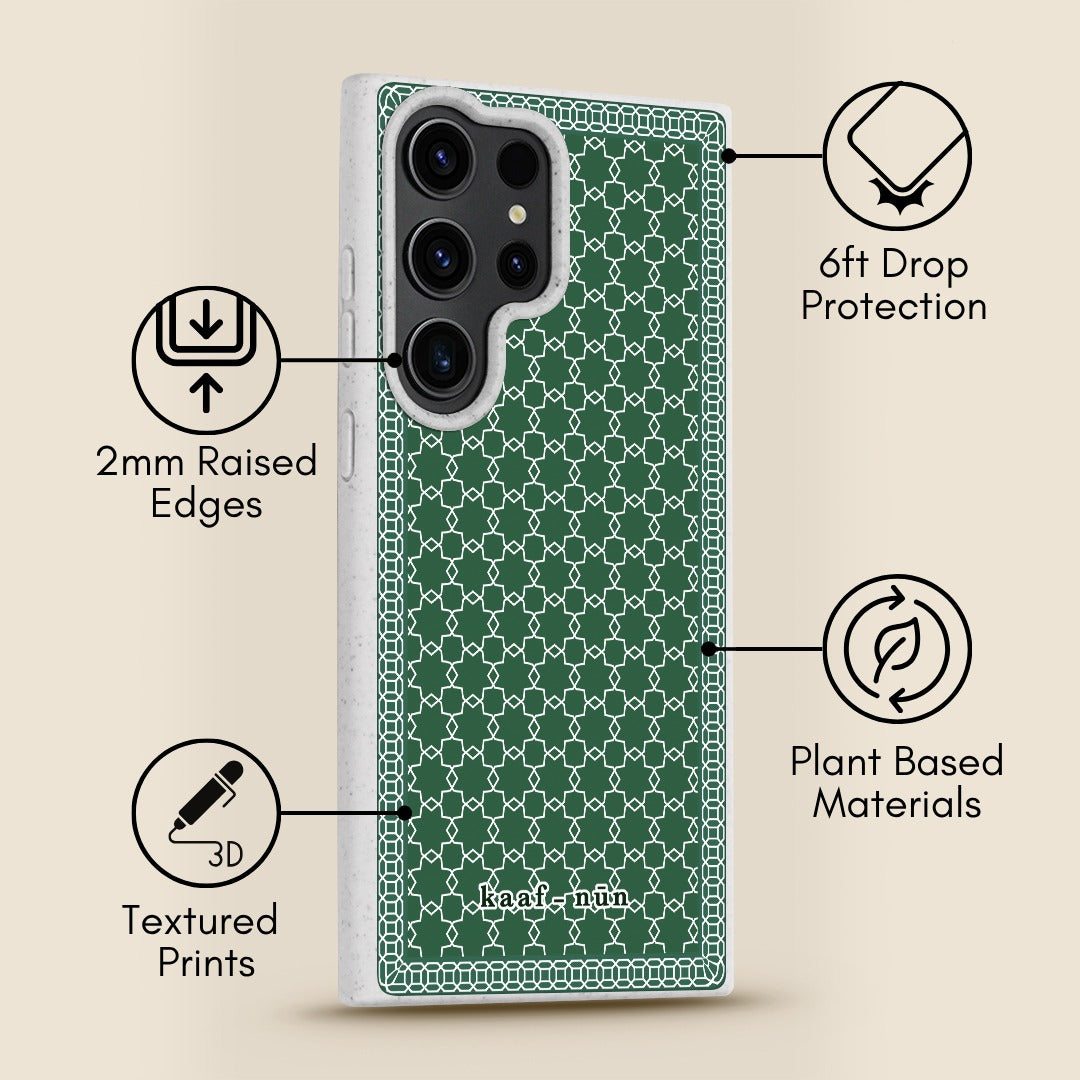 Koutoubia Moroccan Tiles MagSafe Samsung Phone Case