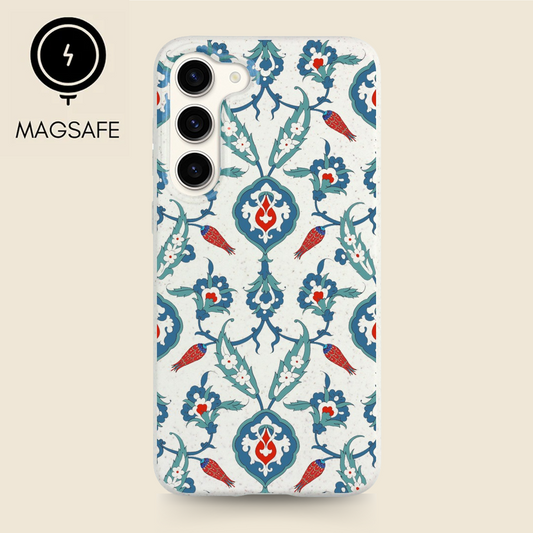 Ottoman Gardens Floral Magsafe Samsung Phone Case