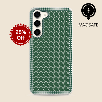 Koutoubia Moroccan Tiles MagSafe Samsung Phone Case