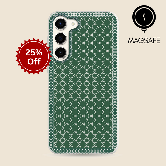 Koutoubia Moroccan Tiles MagSafe Samsung Phone Case