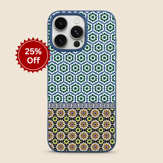 Zellij Moroccan Tiles iPhone Case