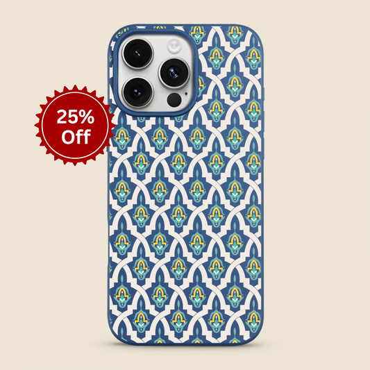 Casablanca Moroccan Tiles iPhone Case