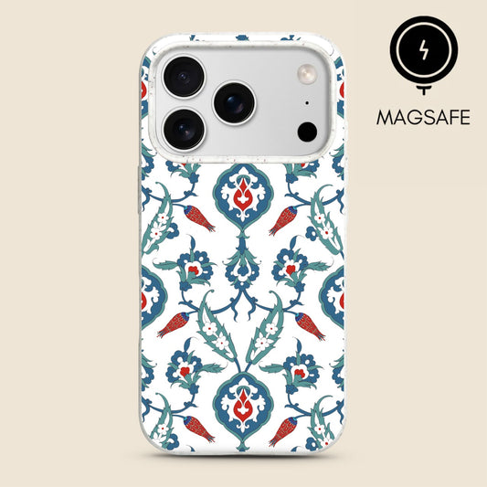 Ottoman Gardens Floral MagSafe iPhone Case