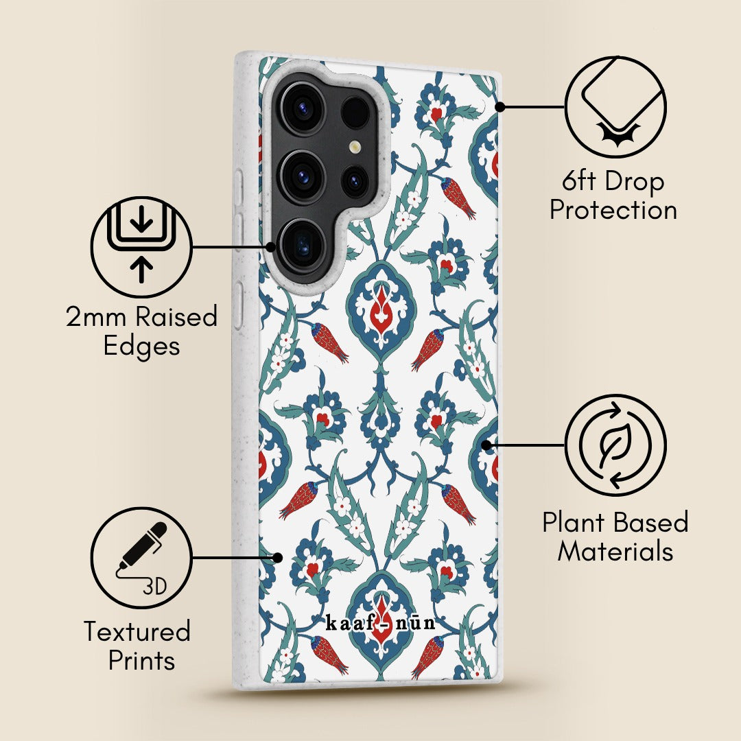 Étui de téléphone floral Ottoman Gardens