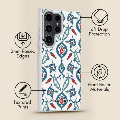 Étui de téléphone floral Ottoman Gardens