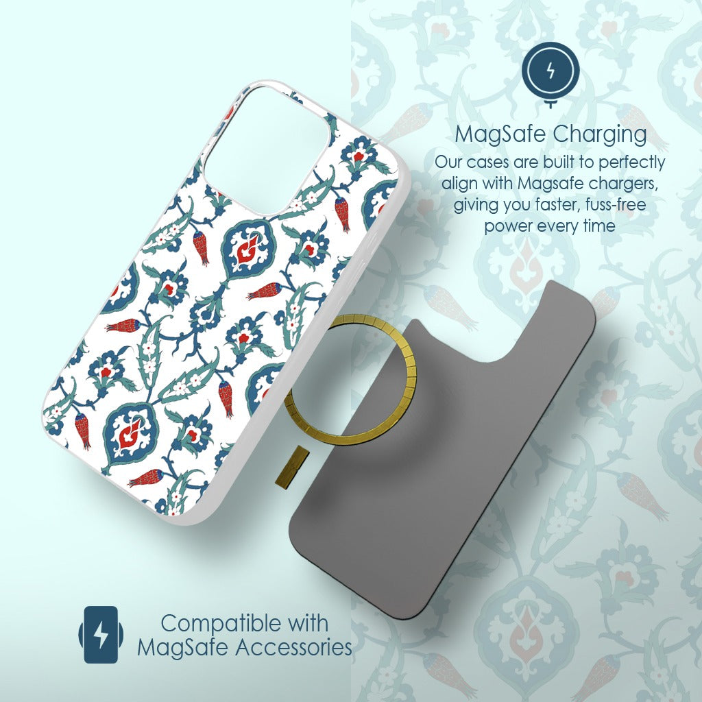 Ottoman Gardens Floral MagSafe iPhone Case