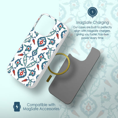 Ottoman Gardens Floral MagSafe iPhone Case