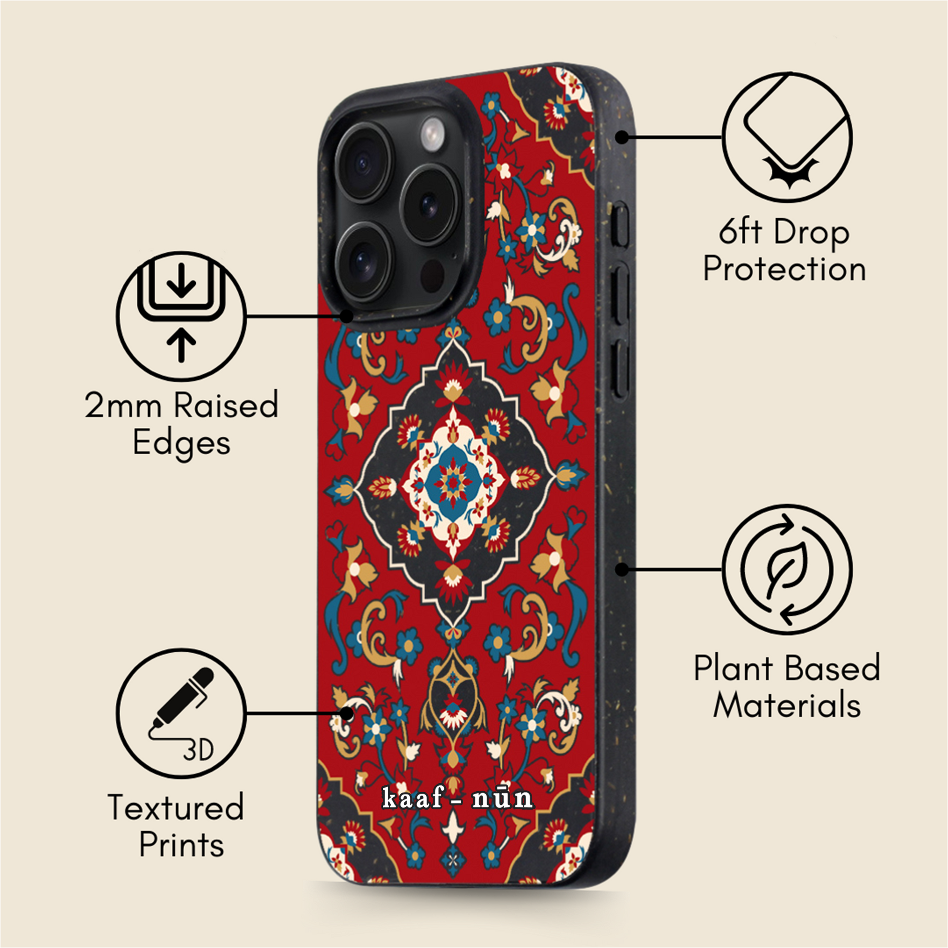 Persiana Oriental Carpet iPhone Case – Kaaf-Nun Persiana Oriental Carpet iPhone Case – Kaaf-Nun