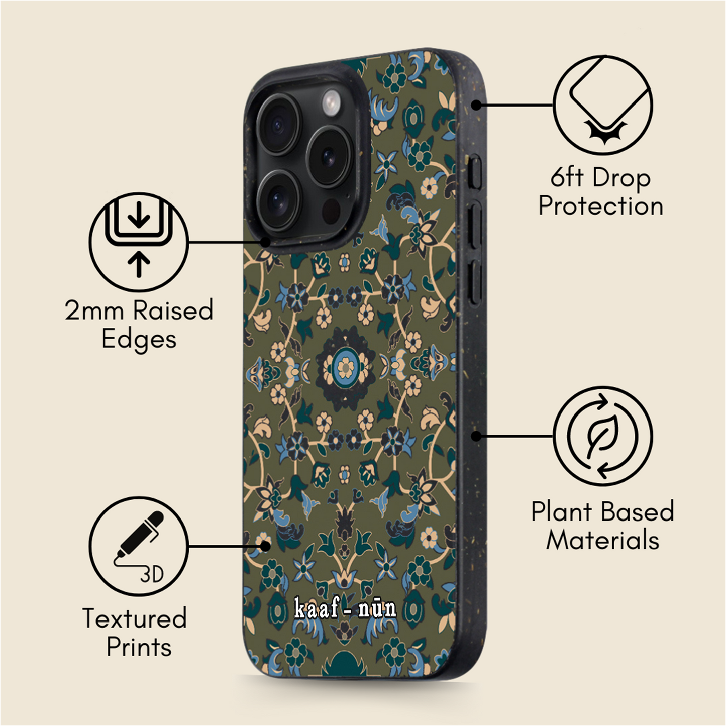 The Beloved Rawdah iPhone Case