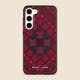 Black Tatreez Threads Samsung Phone Case