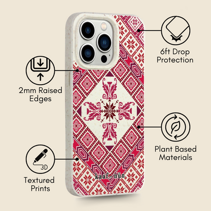 Tatreez Threads iPhone Case