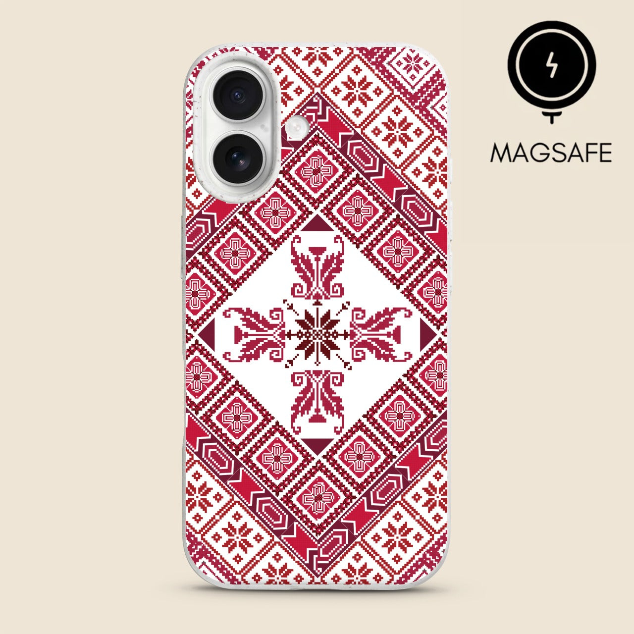 Tatreez Threads MagSafe iPhone Case – Kaaf-Nun