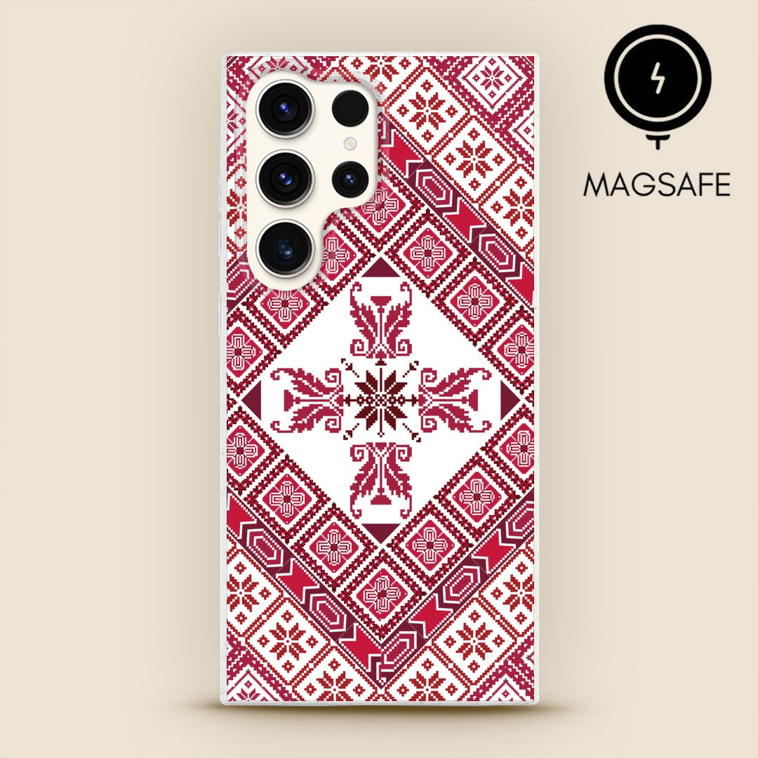 Tatreez Threads MagSafe Samsung Phone Case