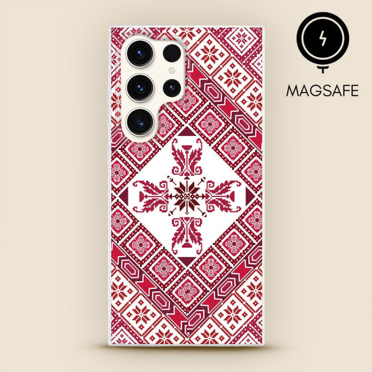 Tatreez Threads MagSafe Samsung Phone Case