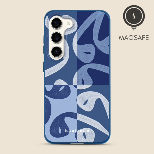 Wāw و Arabic Calligraphy MagSafe Samsung Phone Case