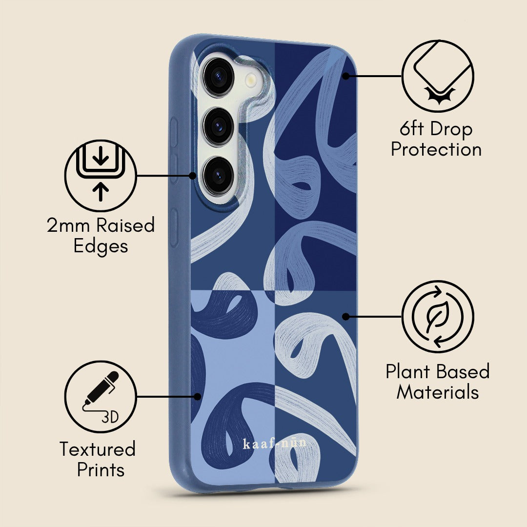Wāw و Arabic Calligraphy MagSafe Samsung Phone Case