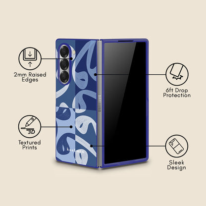 Wāw و Arabic Calligraphy Samsung Z Fold Case